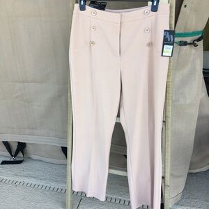 Nine West Blush Pink Neutral Officewear Trousers 14